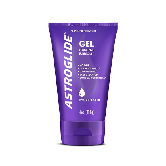 Lubricante Personal Astroglide Gel 4 oz 118 ml a Base de Agua