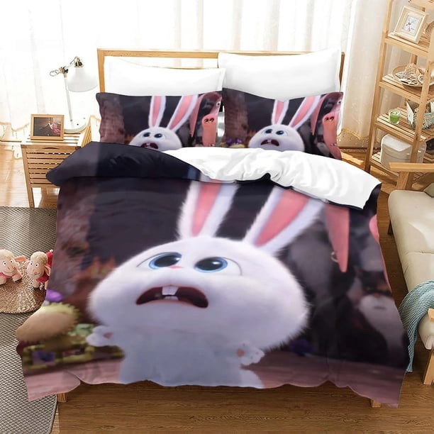 The Secret Life of Pets Bedding Set Bed Set Adult Kid Bedroom Duvet cover Sets Bed Sheets