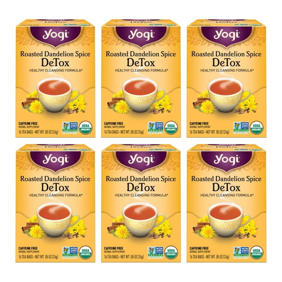Tea Yogi Toast Dion Spice Detox Organic 96 bolsas