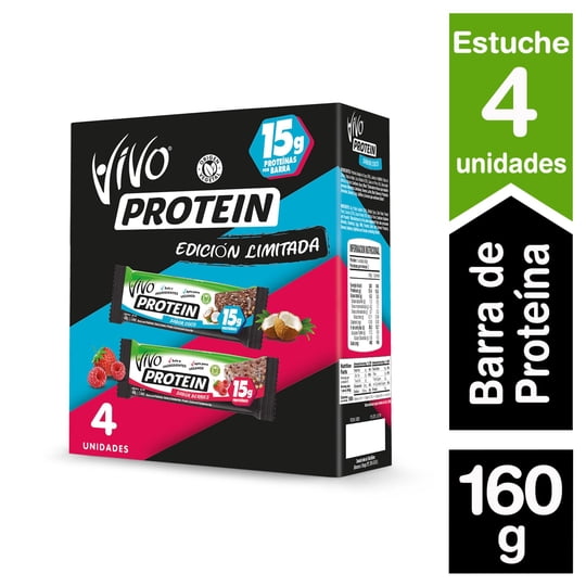 Barra Protein Mix Veganas 160 g Vivo