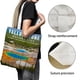 thumbnail image 3 of Yellowstone Bolso de tela con estampado de lienzo para mujer, bolsa de compras reutilizable y estética, con cremallera interior, regalo para mujer,40*45cm., 3 of 6