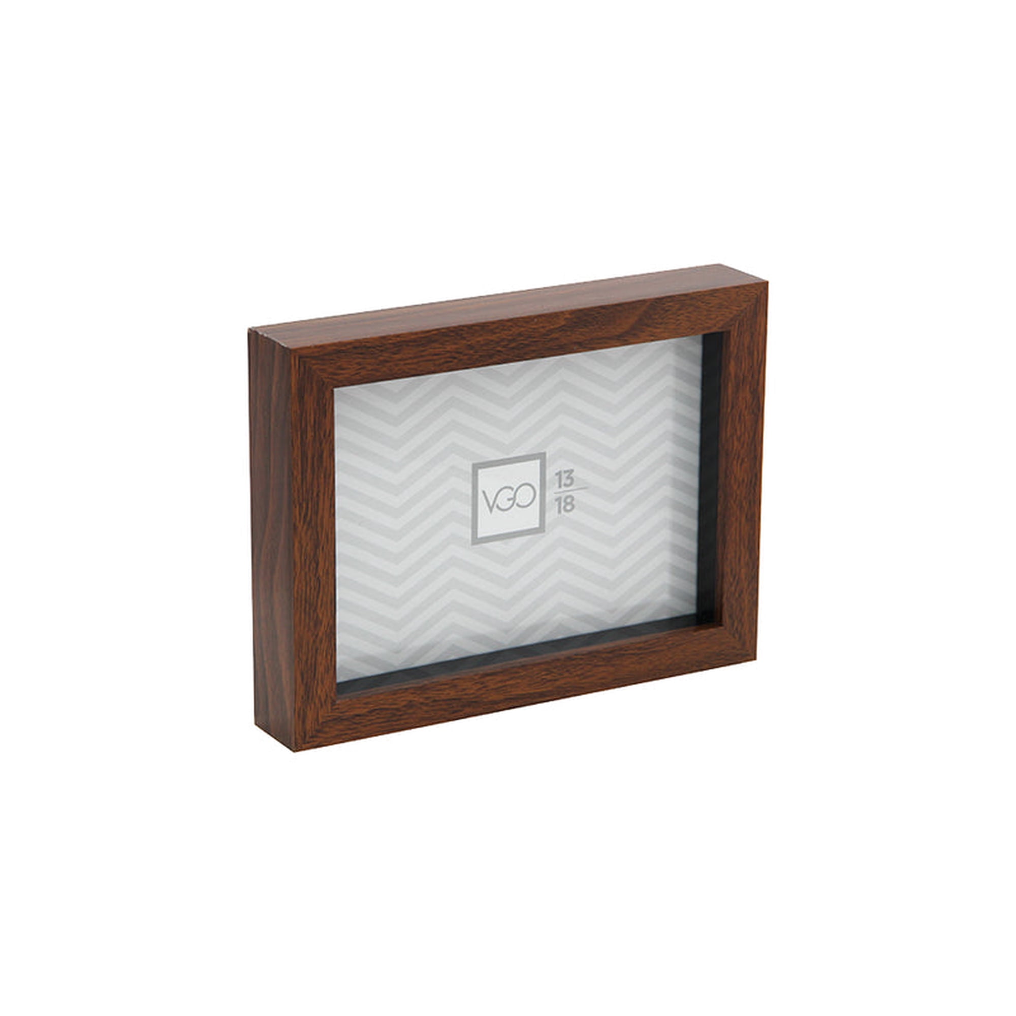 Vgo - Marco 13x18 Plastico Shadow Box Café