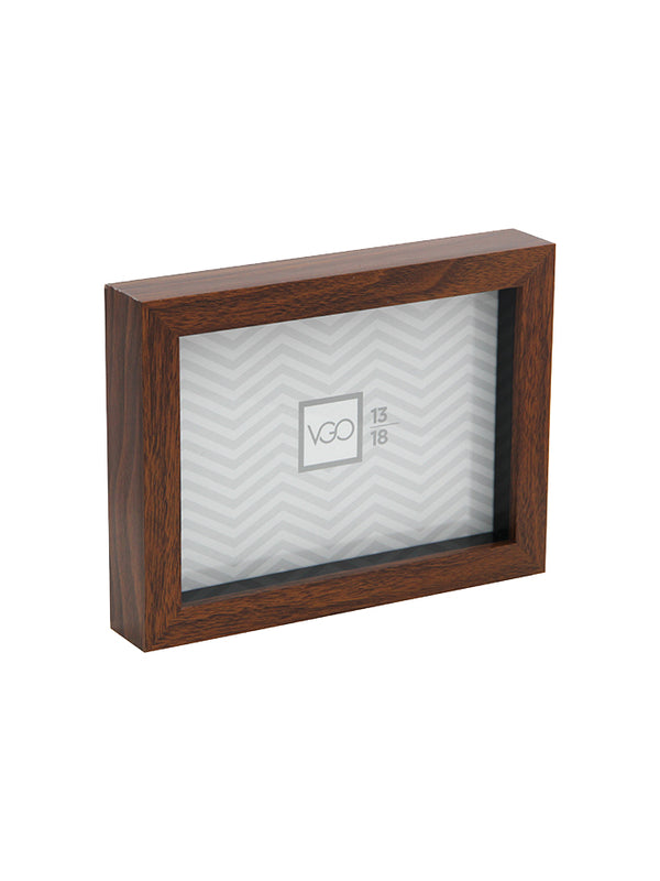 Vgo - Marco 10X15 Plastico Shadow Box Café
