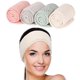 thumbnail image 1 of Whaline 4 Pack Spa Facial Headband, Pea Green, Pink, Beige, 1 of 1