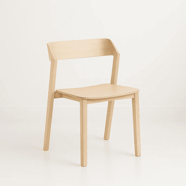 Klik Muebles - Silla De Comedor Madera Rover Viena Natural