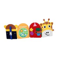 Bothyi - Libro De Jirafa Educativo Habilidades Motoras Finas Aprendizaje Preescolar Tranquilo Para Niños