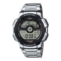 Reloj Digital Plateado Casio Ae-1100Wd-1Av