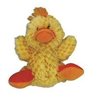 Juguete Para Perro Kong Duckie Extra Pequeño De Peluche Amarillo