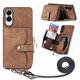 thumbnail image 1 of Funda Tipo Cartera con Correa Cruzada para Samsung Galaxy S25 Edge Protección Contra Golpes Marrón, 1 of 4
