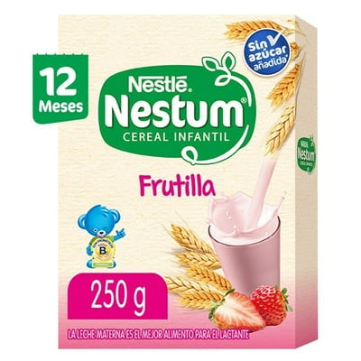 Cereal Infantil Frutilla 250 G Nestum
