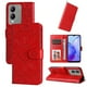 thumbnail image 1 of Funda tipo cartera FOXDOCK para Vivo Y17s , diseño girasol en relieve, cuero PU, cierre magnético, soporte y tarjetero, 1 of 5