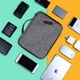 thumbnail image 3 of Bagsmart Organizador Electrónico Glendale Doble Capa de Viaje Gris, 3 of 7