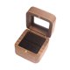 thumbnail image 3 of Caja De Madera Para Anillos, Diseño Retro, Caja Para Anillos De Boda, Para Ceremonia De Cumpleaños, Propuesta, Terciopelo Negro, 3 of 5