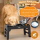 thumbnail image 5 of Cuencos elevados para perros COMESOON 4, regulables en altura, con 2 x 1500 ml, 5 of 9