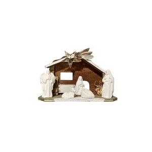 Oem - Pesebre Navideño Portal Nacimiento Navidad 23Cm