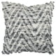 thumbnail image 1 of Almohada Rizzy Home T10823, relleno de polietileno, 20 x 20 cm, gris, neutro y negro, 1 of 6