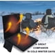 thumbnail image 3 of Potátil Heated Camping Seat Cushion 3 Mode Adjustable Heating Pad Outpuerta USB Powered Folding Heated Pad con Pocket No Power BankMemoy Foam Backrest Cushion Invierno Stadium Hunting (Negro), 3 of 6