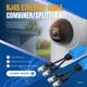 thumbnail image 2 of Kit combinador/divisor de cables Ethernet TNP RJ45 2 macho a 1 hembra, 2 of 9