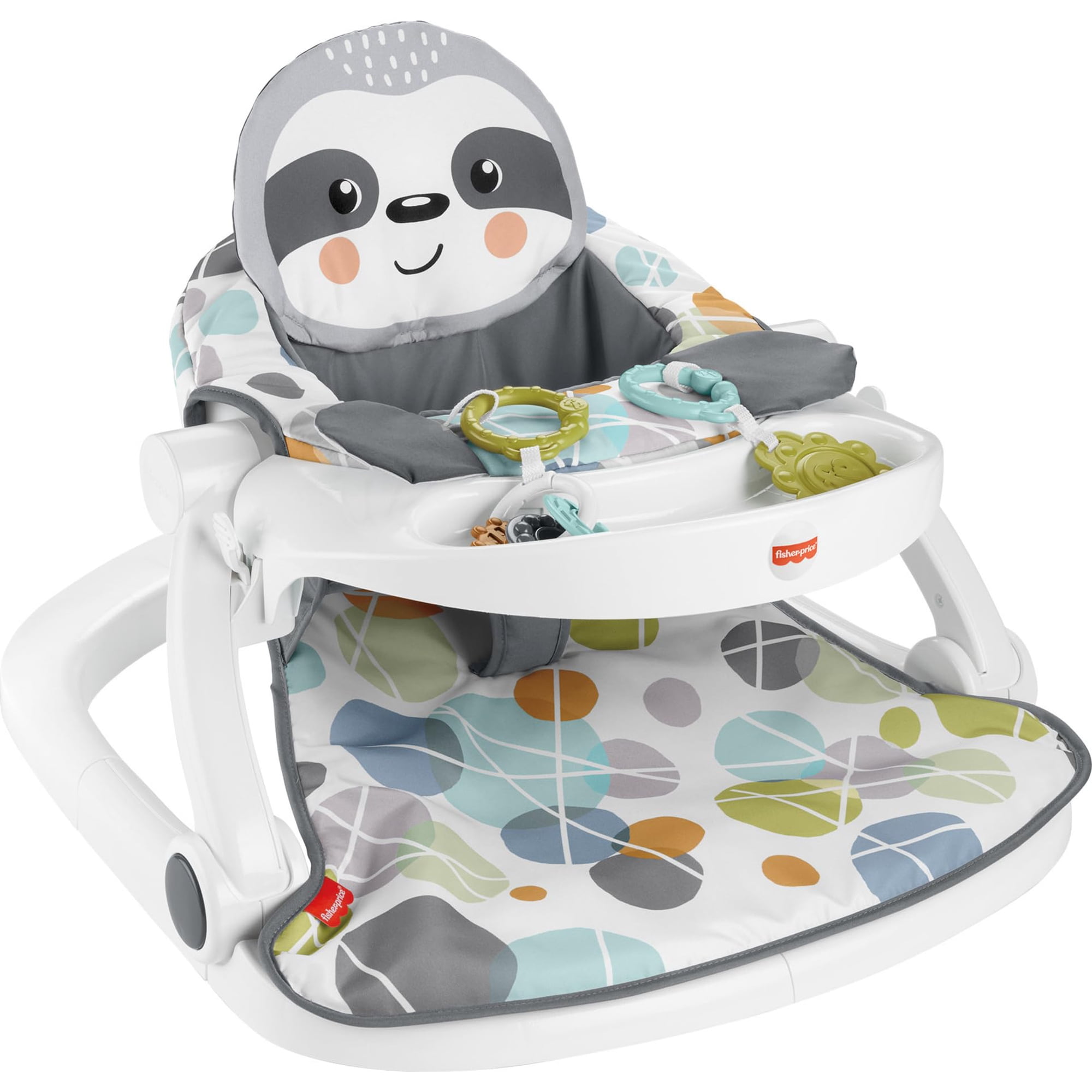 Silla Portátil Para Bebés Fisher-price Sit-me-up Con Asiento De Suelo Sloth