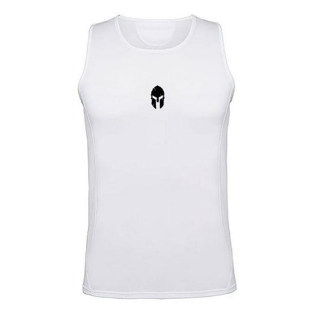 Polera Dryfit Espartano Musculosa Tank Guerrero Gimnasio Talla Xl