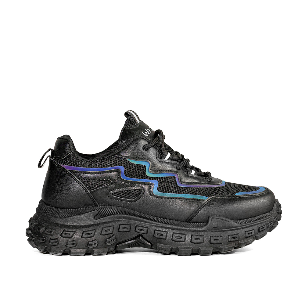 Zapatillas Negro Casual Mujer Weide Sl02