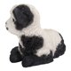thumbnail image 4 of Cordero bebé pequeño de Figurine Hi-Line Gift Ltd., blanco y negro, 4 of 8