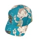 thumbnail image 2 of Zona de Tiza Gorra de Béisbol para Hombres, Mujeres y Niños, Gorra Clásica de Visera Plana, Gorra Hip Hop Trucker, Snapback Ajustable, 2 of 5