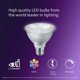 thumbnail image 3 of Bombilla PHILIPS Ultra Definition 75 W (equivalente) PAR30 3000 K, paquete de 2, 3 of 7