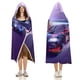 thumbnail image 3 of Coche de Carreras Manta Capa con Capucha Anti-Bolitas, Manta de Lana Ártica Suave, Manta Portátil de Felpa Ligera y Lujosa, Poncho para Siesta en Casa y Oficina, 100*130cm, 3 of 6