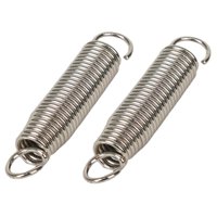 Bothyi - 2 Piezas De Resorte Para Pedal De Bombo, Montaje Diy Para Escenario De Rendimiento De Ejercicio Sin Gancho