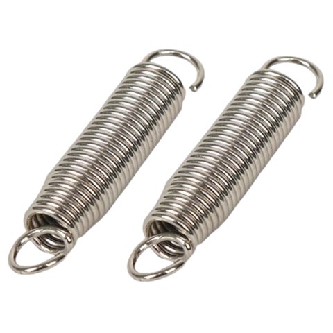 Bothyi - 2 Piezas De Resorte Para Pedal De Bombo, Montaje Diy Para Escenario De Rendimiento De Ejercicio Sin Gancho
