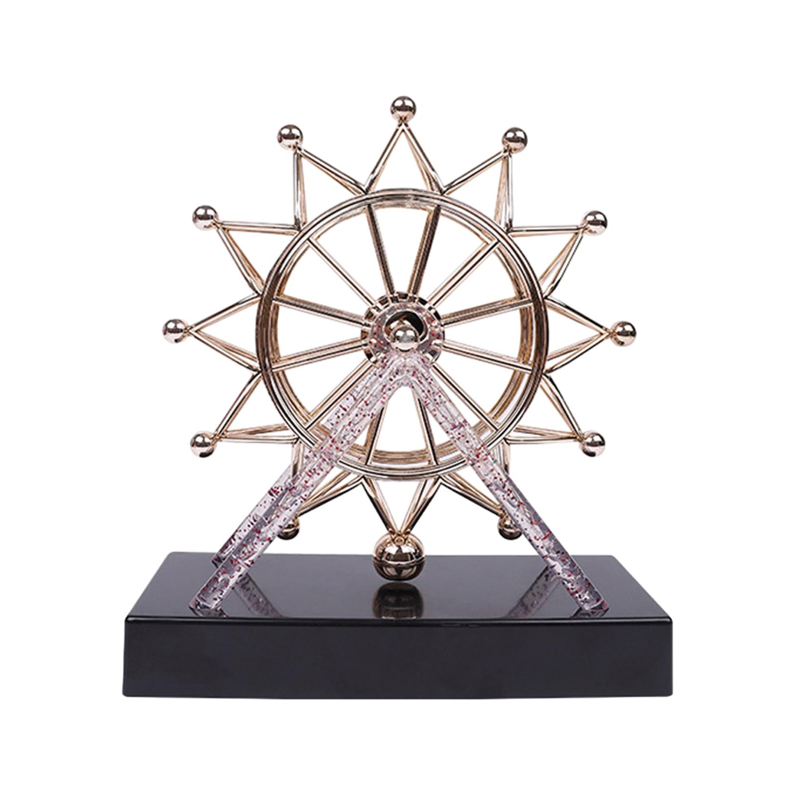 Magideal - Adorno De Rueda De La Fortuna, Adorno De Escritorio Para Estantería De Oficina, Decoraciones Para El Hogar