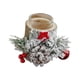 thumbnail image 1 of Candelabro De Navidad, Candelabro Para Fiestas, Hogar, Cocina, Portavelas De Cristal Sin Varilla, 11,5 X 11 Cm, 1 of 5