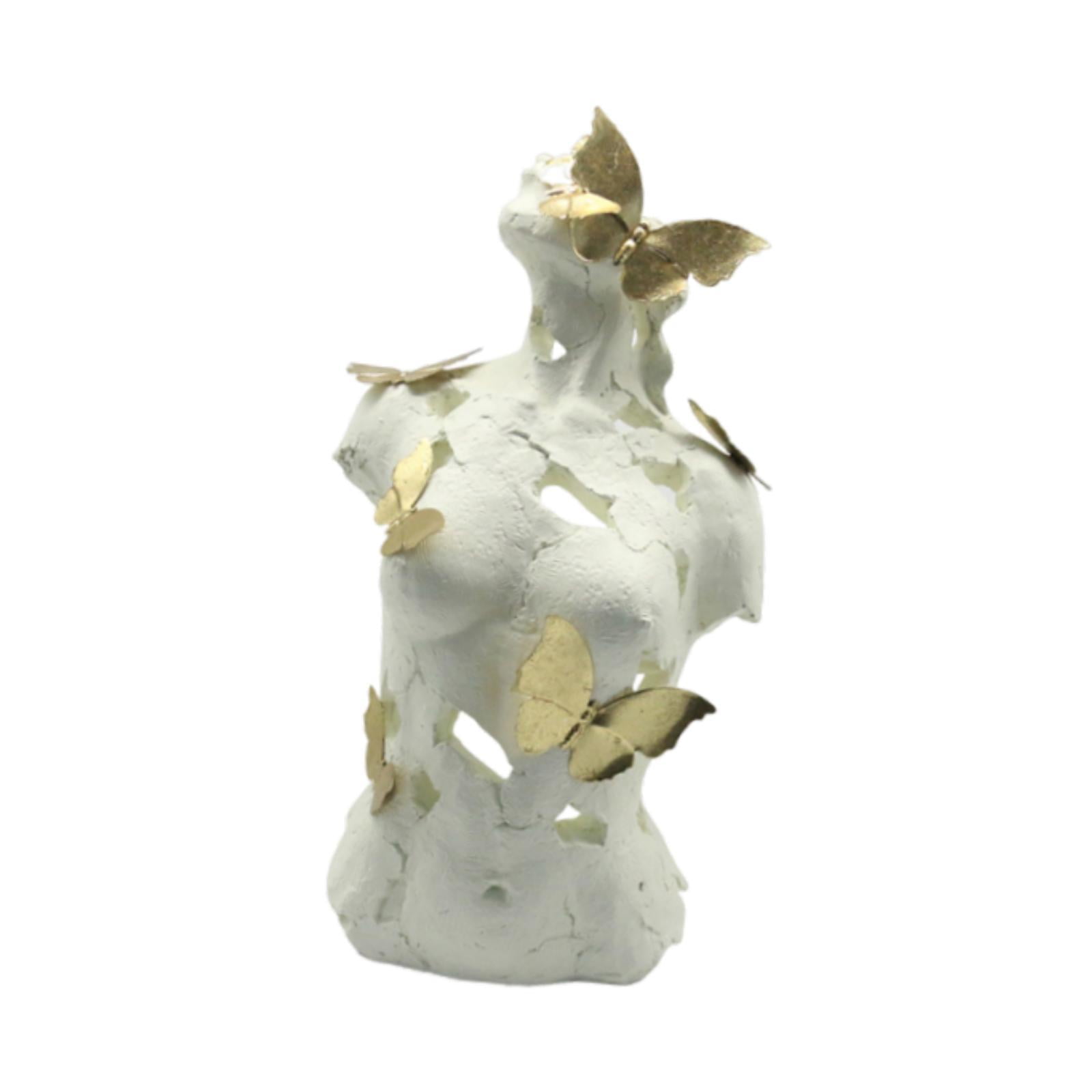 Bothyi - Busto Femenino De Resina, Figura Creativa, Estatua Para Sala De Estar, Oficina, Estante