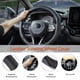 thumbnail image 4 of Funda de volante Muamos, fibra de carbono, piel negra, 38 cm, 4 of 7