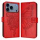 thumbnail image 1 of Funda Cartera Mariposa Para Iphone 17 Pro Max Con Soporte Y Ranuras Para Tarjetas Rojo, 1 of 5