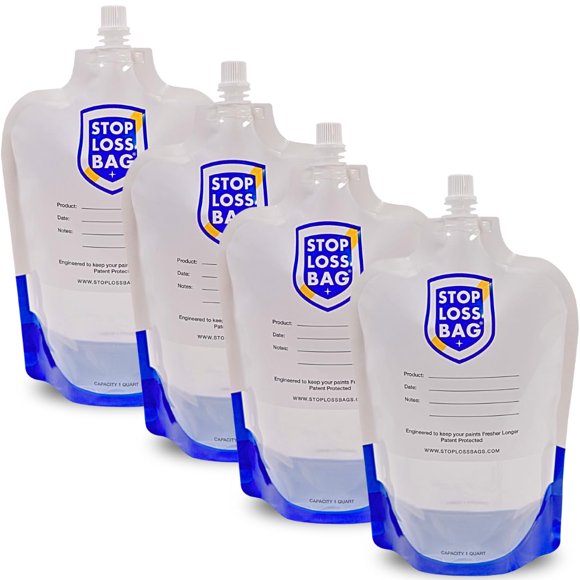 Bolsas StopLossBags 4 unidades de 1 L para acabados de madera