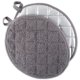 thumbnail image 1 of Colección Potholder DII Basic Terry, 100% algodón gris, 2 unidades, 1 of 9