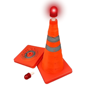 Linea Sport - Cono Reflectante Con Luz 70 Cm