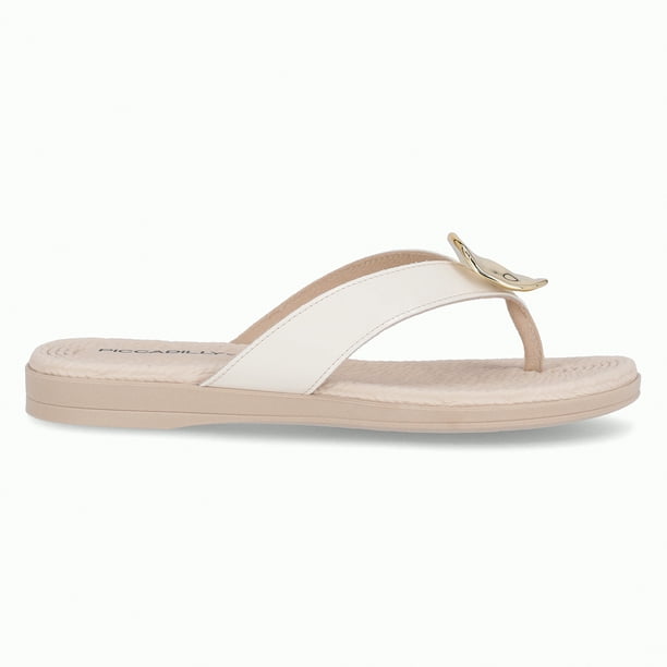 Sandalia Mujer Crema/Dorado Adla 140 Piccadilly