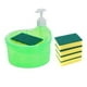 thumbnail image 4 of Dispensador De Jabón Y Soporte Para Fregador, 5 Esponjas, Fregadero, Lavavajillas, Dispensador De Jabón, Verde, 4 of 5