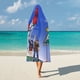 thumbnail image 5 of Capitán Planeta Manta Capa con Capucha Anti-Bolitas, Manta de Lana Ártica Suave, Manta Portátil de Felpa Ligera y Lujosa, Poncho para Siesta en Casa y Oficina, 100*130cm, 5 of 6