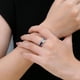 thumbnail image 4 of Anillos de Boda de Moissanita Ovalada Brillante de 1.5 Quilates para Mujer Anillo de Diamante Creado en Laboratorio de Plata Esterlina S925 Aniversario Promesa Moda Lujo Adecuado para Uso Diario, 4 of 6