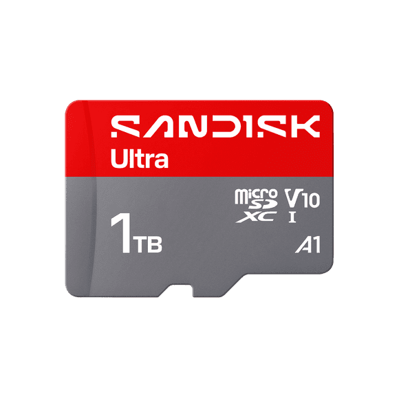 Tarjeta SANDISK Ultra microSD UHS-I de 1TB - Velocidad de lectura de hasta 195MB/s, vídeo Full HD, V10, U1, C10, A2 - SDSQUJQ-1T00-GZ6MA