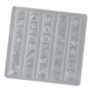 Ioensy - Modelo De Silicona De Concha, Modelo De Arte De Uñas Moderno Para Uñas, Artículos Pequeños, Manualidades De Bricolaje