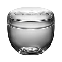 Bothyi - Dispensador De Té De Vidrio Con Bote De Té Con Tapa Para Refrigerador De Oficina De Encimera Grande