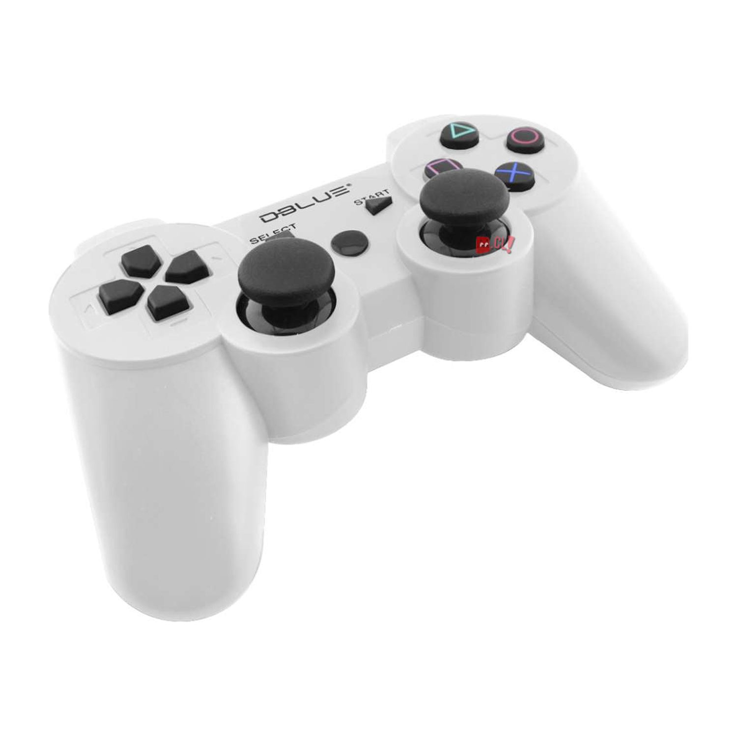 Dblue - Joystick Ps3 Con Bluetooth Color Blanco - Ps