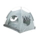 thumbnail image 4 of Caseta para Gatos, Tienda de Campaña para Perros Pequeños, Autocalentable, Ventilada, Portátil, Ligera, Nido para Mascotas, Caseta para Gatos, Cueva P verde, 4 of 5