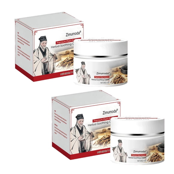 Crema Herbal para Cuidado Corporal Zimumoda 60ml con Mentol Calmante