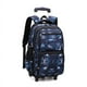 thumbnail image 1 of Kids School Bag With Wheels Rolling Backpack for Boy Wheeled School Bag 6 Wheels Trolley Bookbag Carry on Luggage with Lunch Bag, 1 of 3